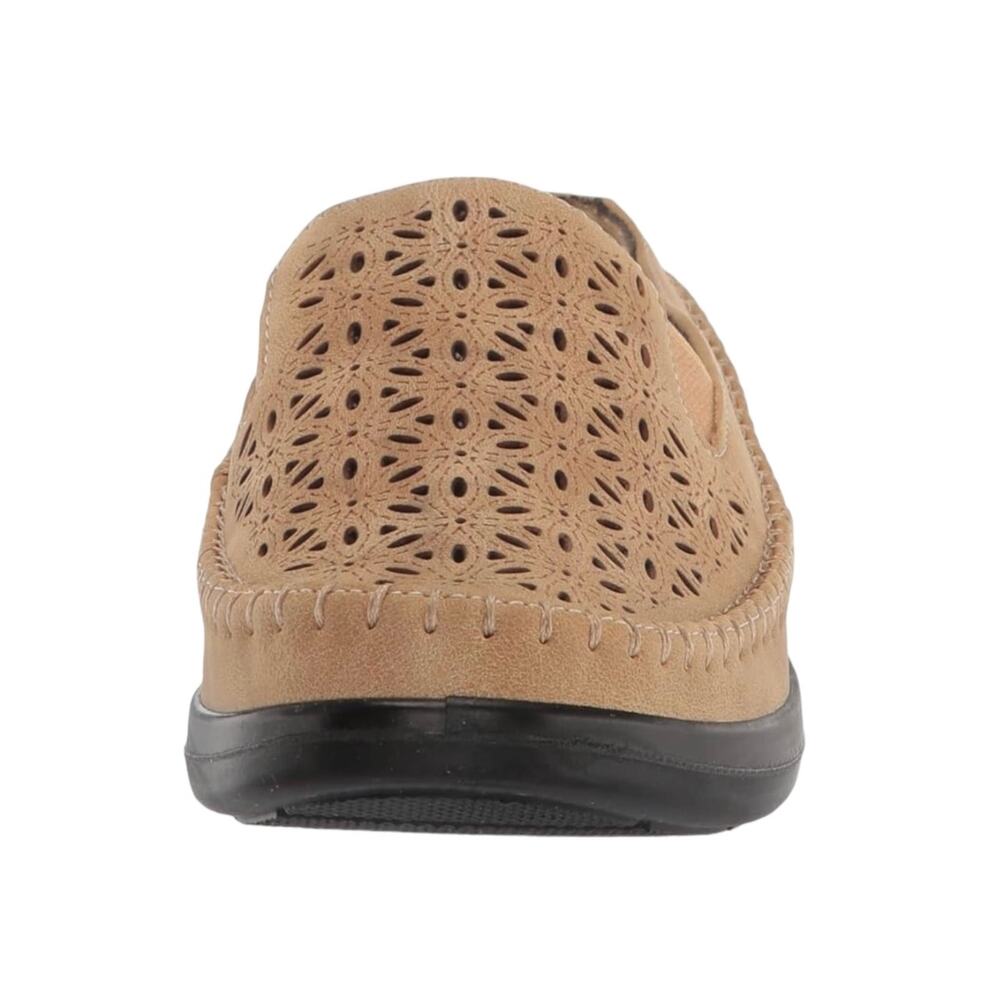 Easy Street Women's Kita Comfort Mules Beige Size 5 1/2 - Picture 3 of 6